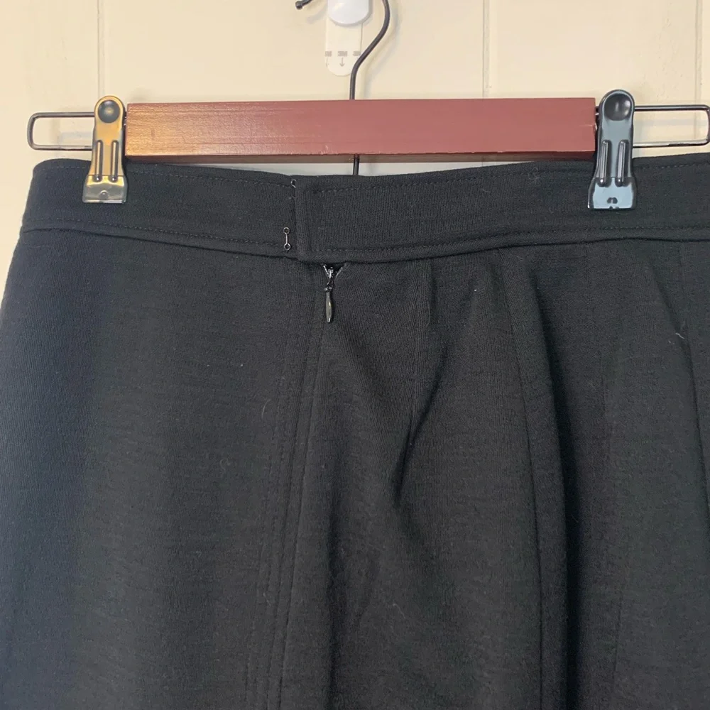 Chanel Vintage Pencil Skirt Black Size 6 - Picture 5 of 9